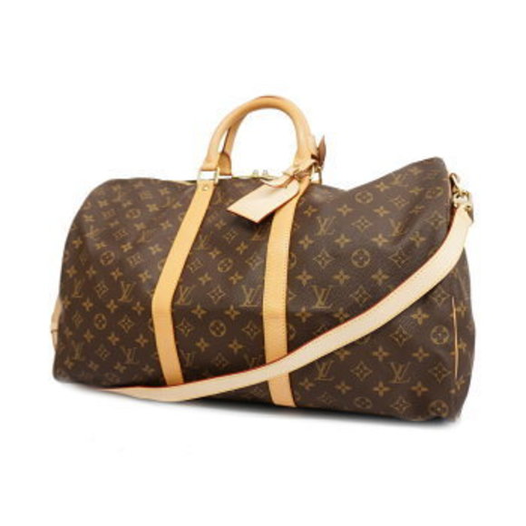 Louis Vuitton Monogram Keepall Bandouliere Boston Bag - Picture 1 of 11